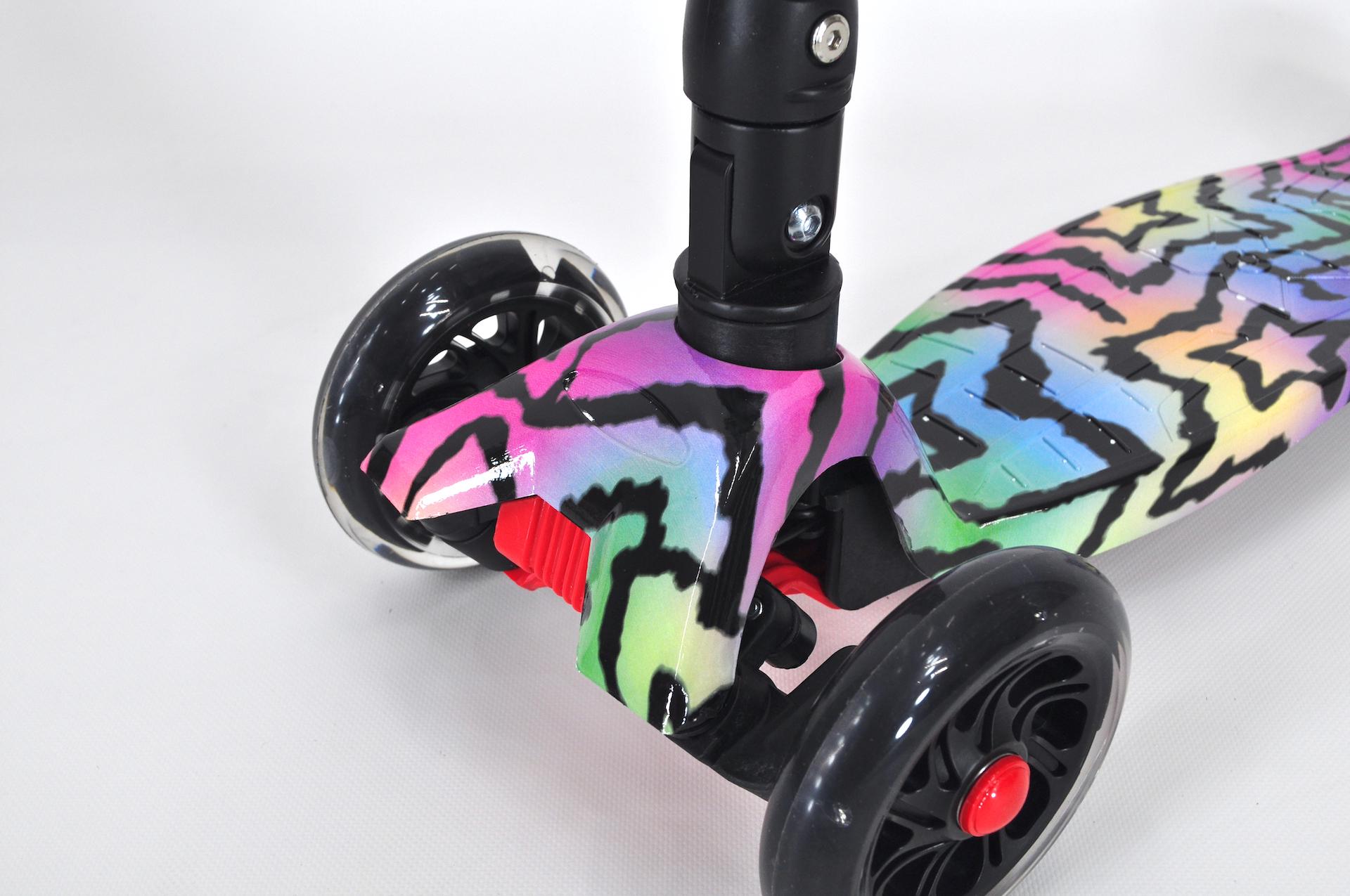 Самокат триколісний Ecoline Morris WT зірки - фото 4 Самокат триколісний Ecoline Morris WT зірки - фото 4