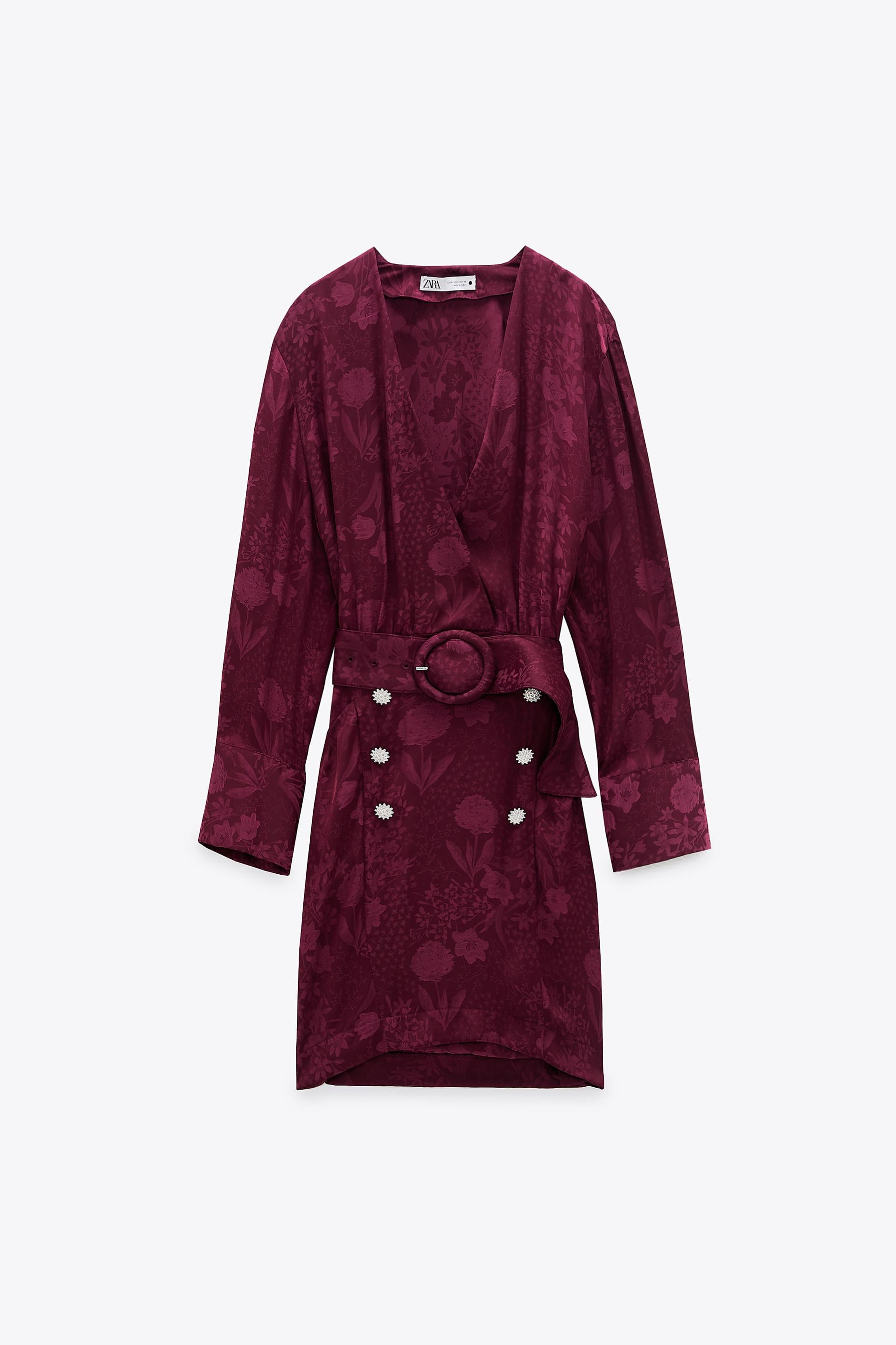 Платье Zara XS Фиолетовый (4786246611)