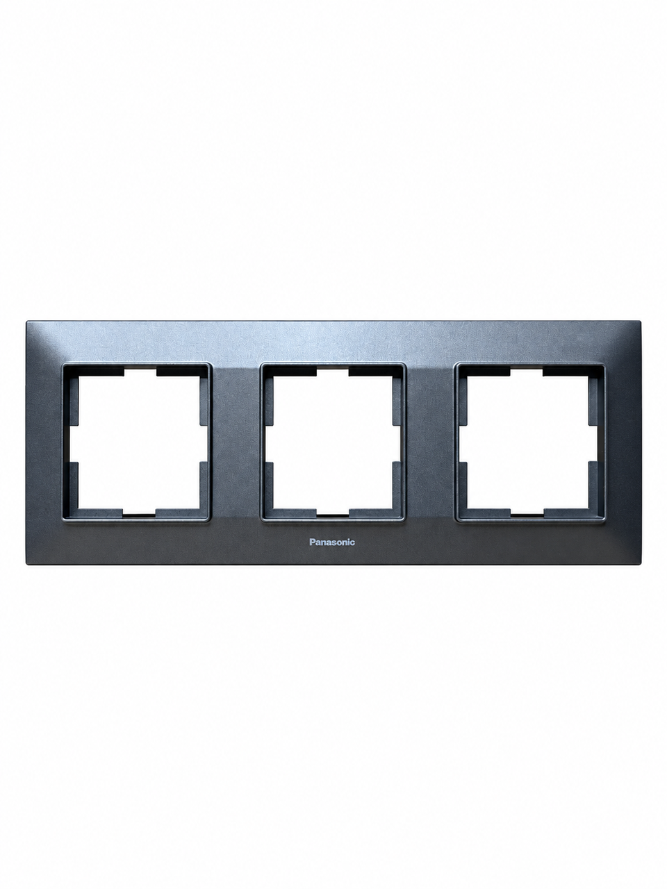 Рамка 3-я горизонтальная дымчатая Panasonic Arkedia Slim