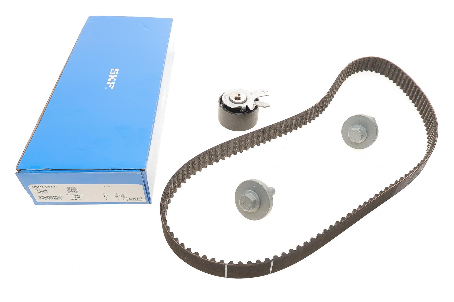 Комплект ГРМ Renault Kangoo/Megane/Dacia Duster/Sandero 1.5dCi 01- 27x123z (VKMA 06134 SKF)