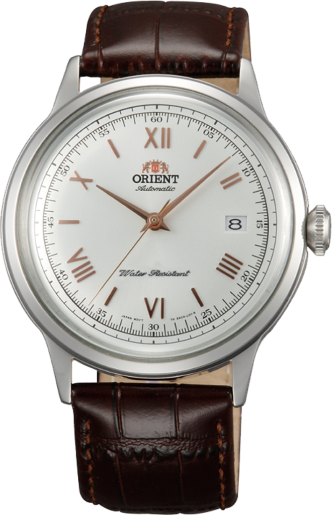 Наручний годинник чоловічий Orient Bambino Version 2 FAC00008W0 з сталевим корпусом WR 30 м Білий (3124939496)
