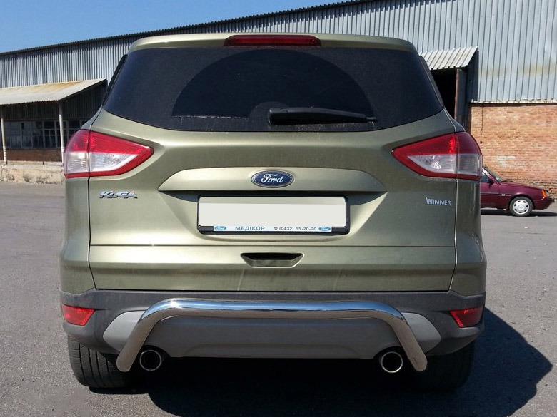 Задняя дуга AK007 CAN для Ford Kuga 2008-2013 гг. нержавеющая сталь Хром