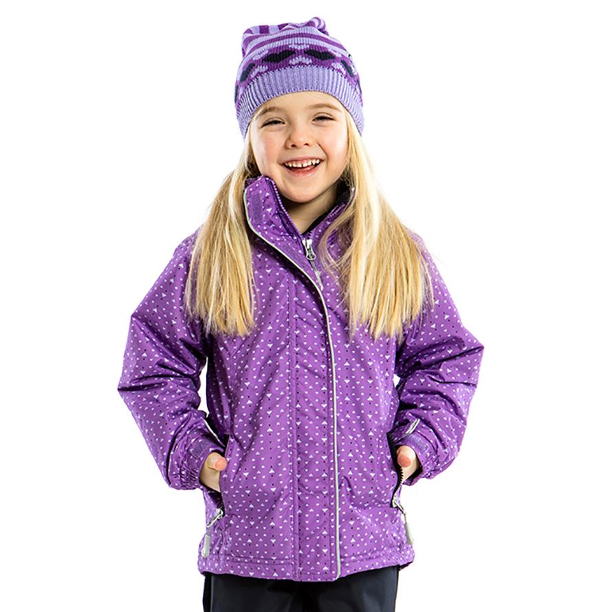 Куртка детская демисезонная Nano S17J268 для девочки на флисе 112-120 см Лавандовый (S17J268-Lavander-6) - фото 3 Куртка детская демисезонная Nano S17J268 для девочки на флисе 112-120 см Лавандовый (S17J268-Lavander-6) - фото 3