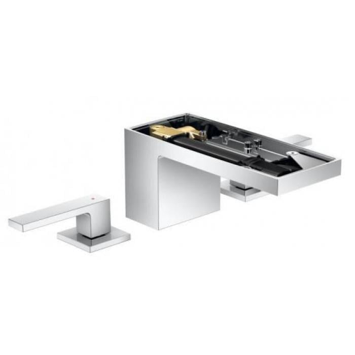 Смеситель для раковины Axor MyEdition 70 на 3 отверстия Хромированный (47052000)