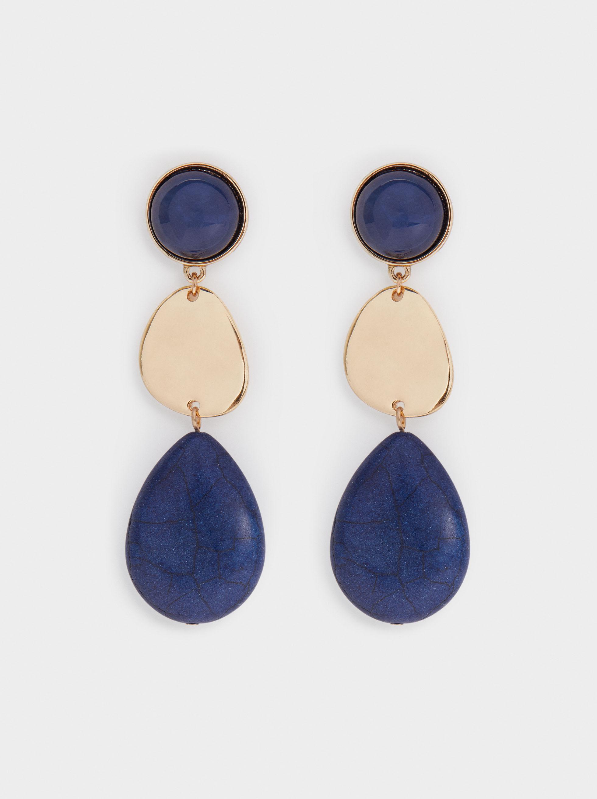 Жіночі сережки Parfois 187600 ONE Синій