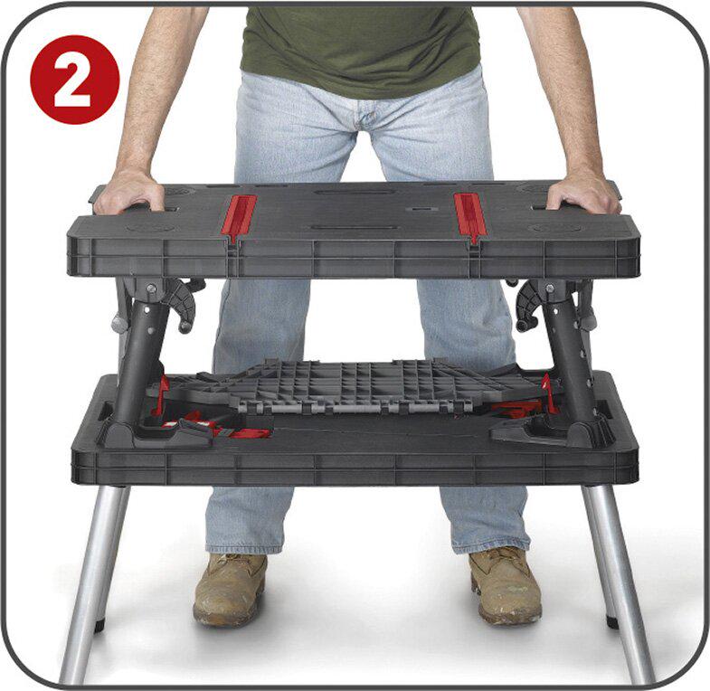 Верстак переносной Keter Folding Work Table Pro (237005) - фото 3