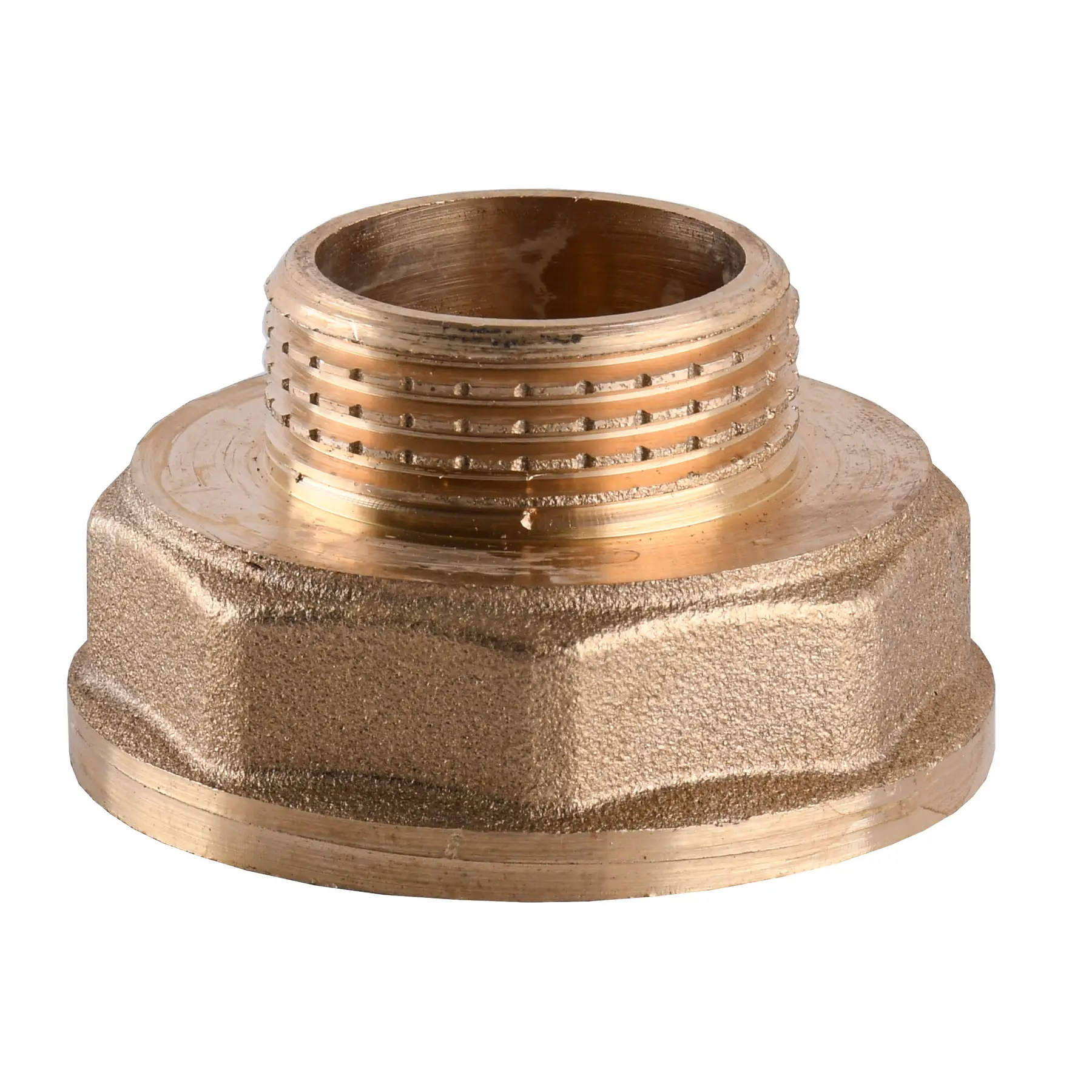 Перехідник VA редукційний латунний 1 1/2" ВРх1" ЗР штампований (А0606А) Перехідник VA редукційний латунний 1 1/2" ВРх1" ЗР штампований (А0606А)