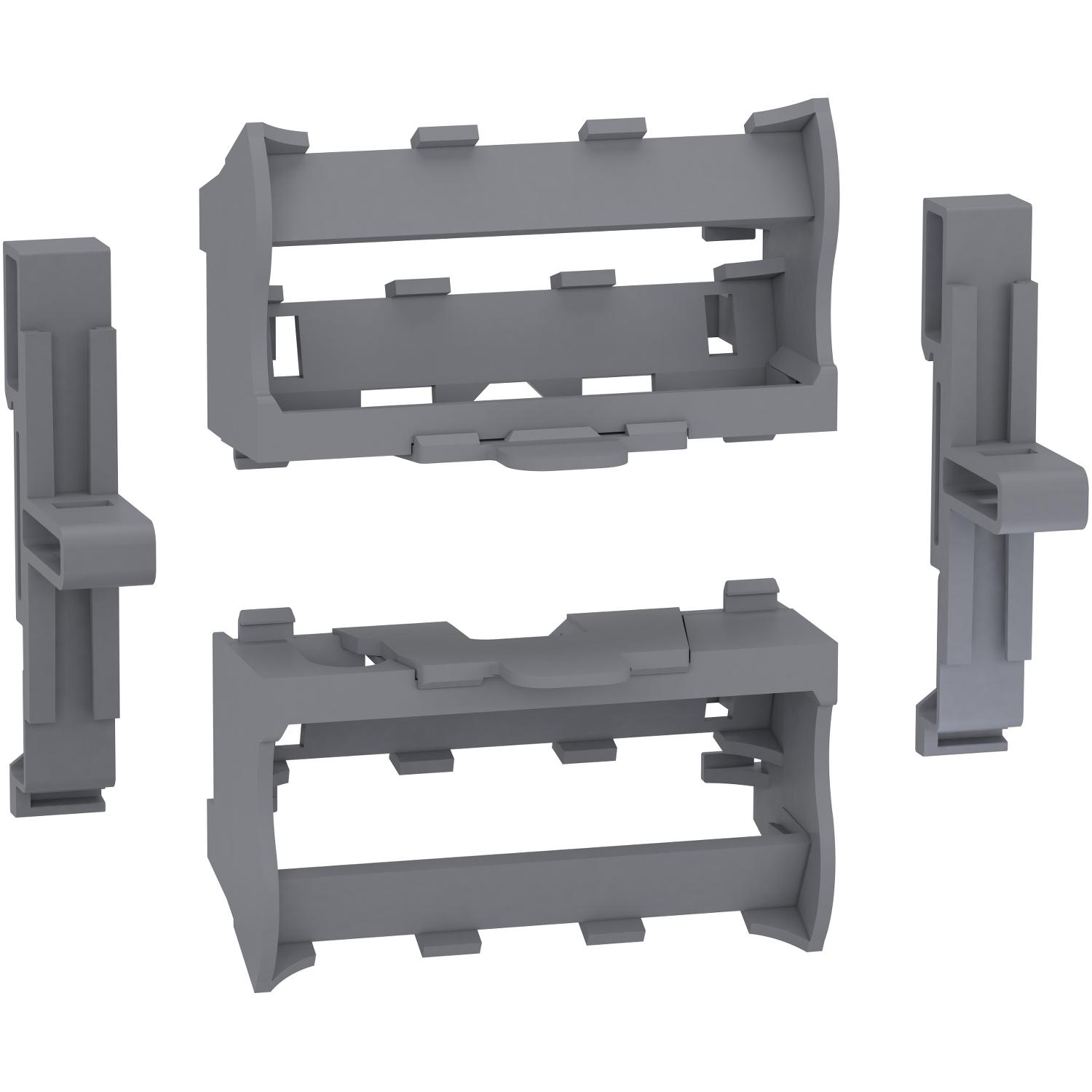 Держатель клеммных блоков Schneider Electric 80x85x36 мм на DIN-рейке (LGYT601R)