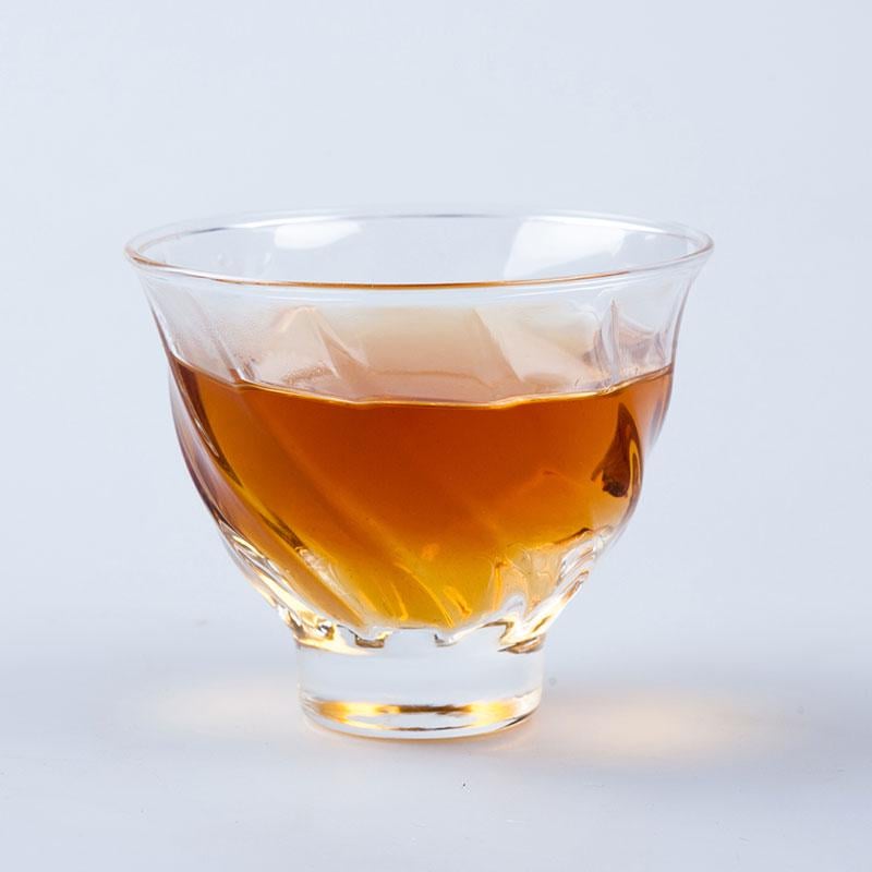 Пиала для чая стеклянная Yama Glass Волна 90 мл (5746224)