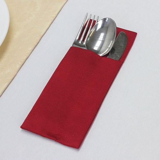 Конверт для столовых приборов Atteks Куверт двойной Красный (2106)