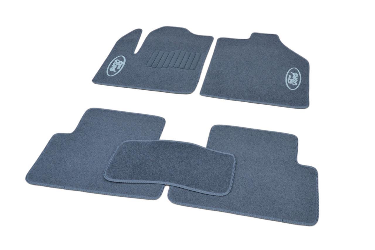 Коврики автомобильные ворсовые AVTO-Gumm для Ford Connect 2002-2013 5 шт. Серый (1398313045)
