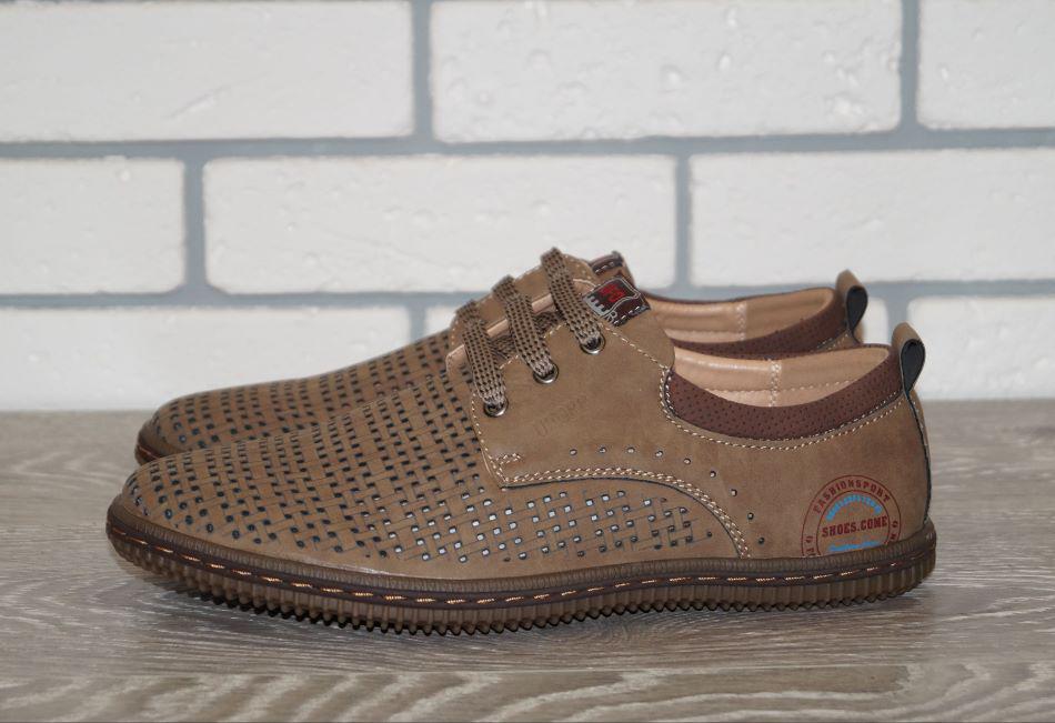 Туфли Ufopp 40 р. 26,5 см Коричневый (30298-40)