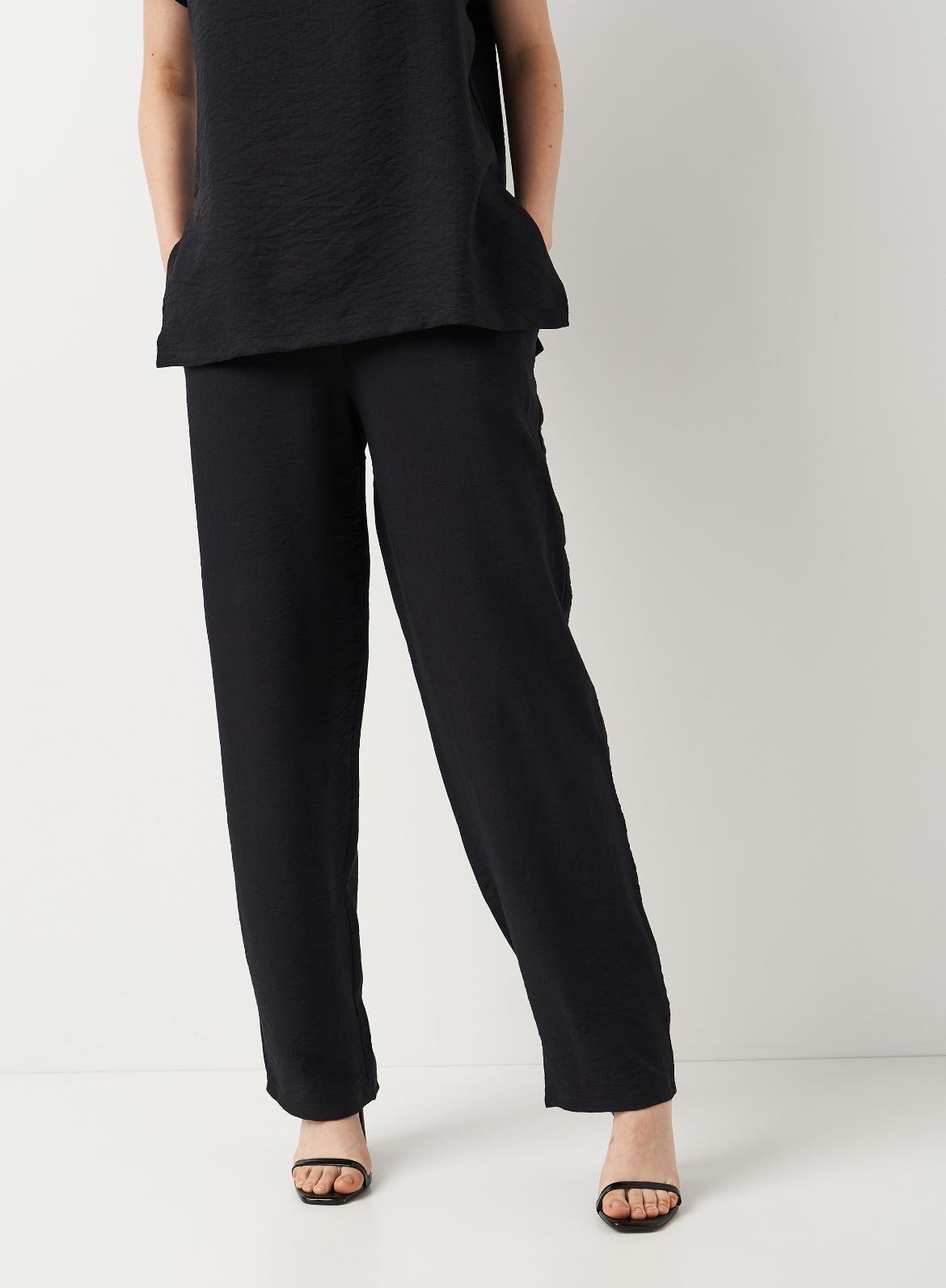 Костюм женский с муслина Наргиз р. 52 Черный - фото 6 Костюм женский с муслина Наргиз р. 52 Черный - фото 6