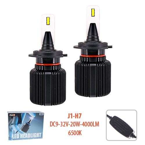 Лампы Pulso J1 H7 Led-chips CSP 9-32 V 2x20 W 4000 Lm 6500 K