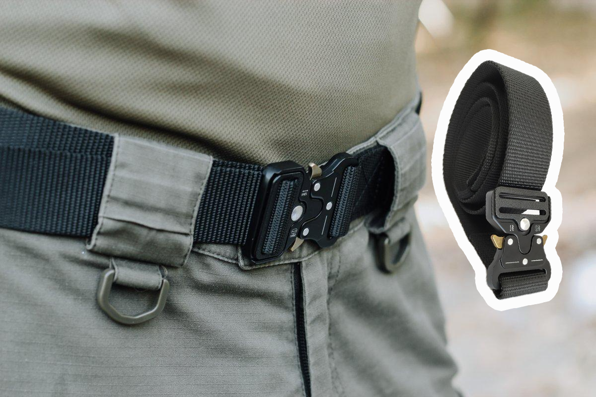 Комплект ременів Assaulter belt 2 шт. металева пряжка 140 см - фото 4