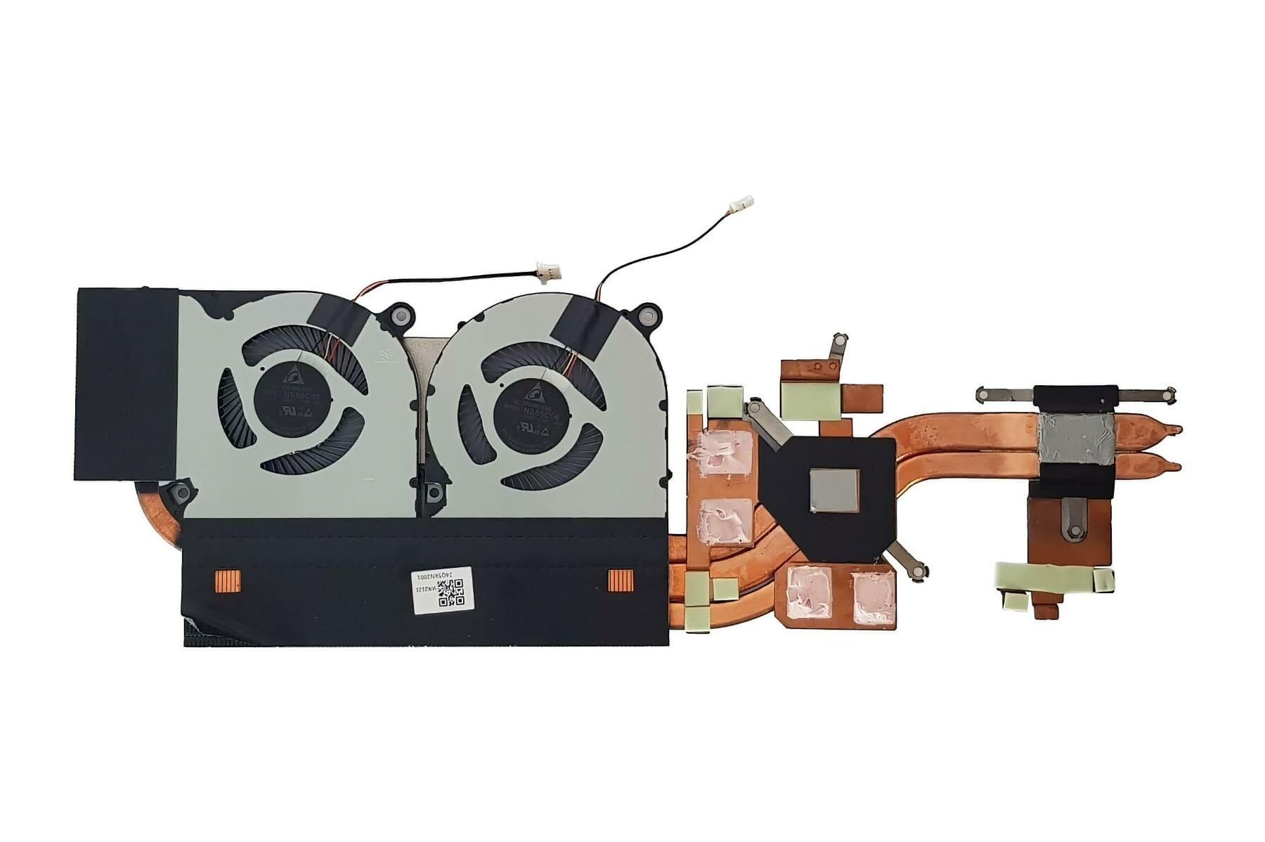 Система охлаждения с кулерами для ноутбука Acer Nitro 5 AN515-43 (24.Q5XN2.001)