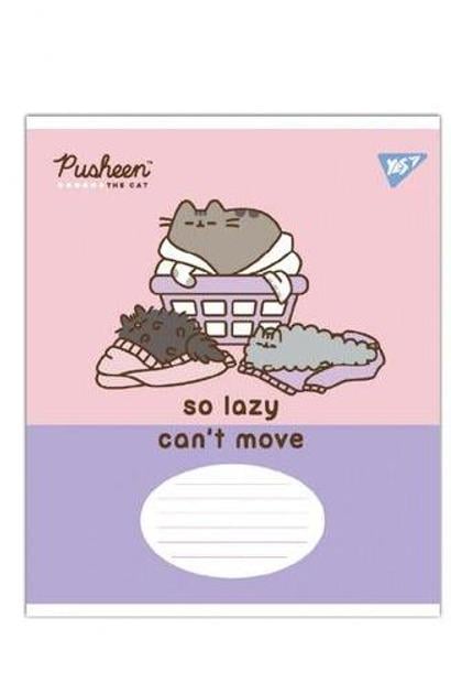 Тетрадь ученическая YES Pusheen The Cat А5/18 кл. (767615) Тетрадь ученическая YES Pusheen The Cat А5/18 кл. (767615)