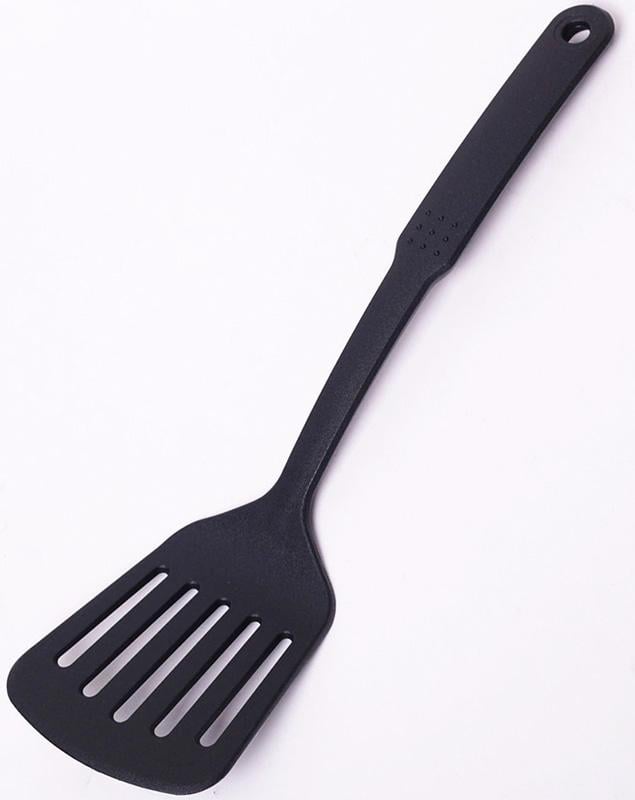 Лопатка Kamille Anselm с прорезями 32 см нейлоновая (KM-5021)