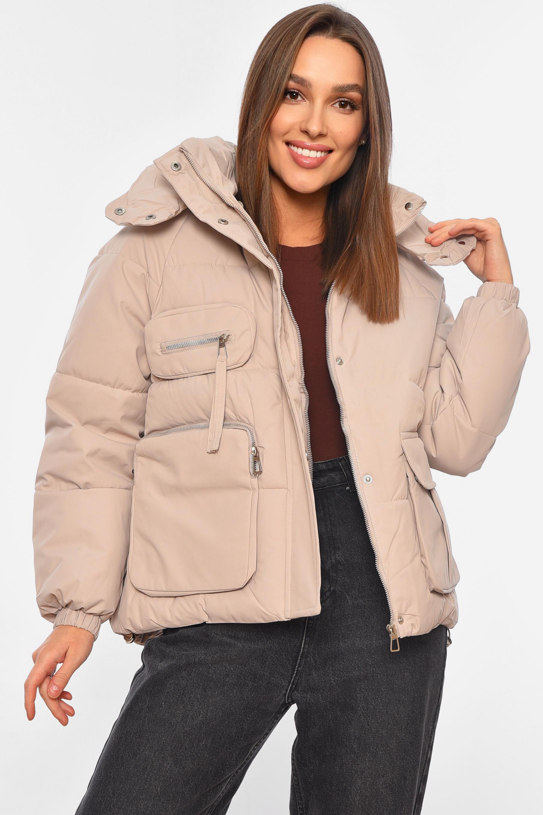 Куртка женская еврозима XL Светло-бежевый (195113) Куртка женская еврозима XL Светло-бежевый (195113)