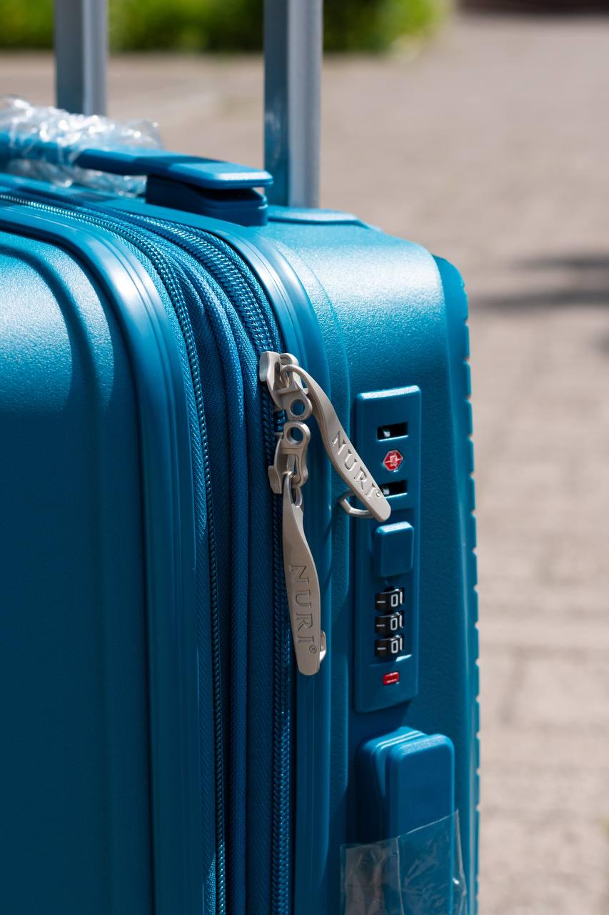 Чемодан пластиковый Nuri 1908 S Синий (11823694) - фото 6 Чемодан пластиковый Nuri 1908 S Синий (11823694) - фото 6