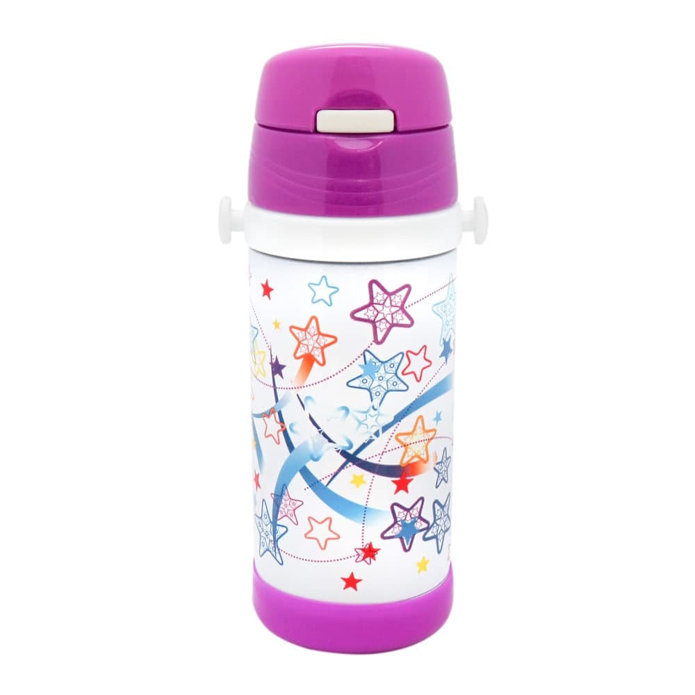 Термос дитячий A-Plus 1776 з трубочкою 320 мл Фіолетовий