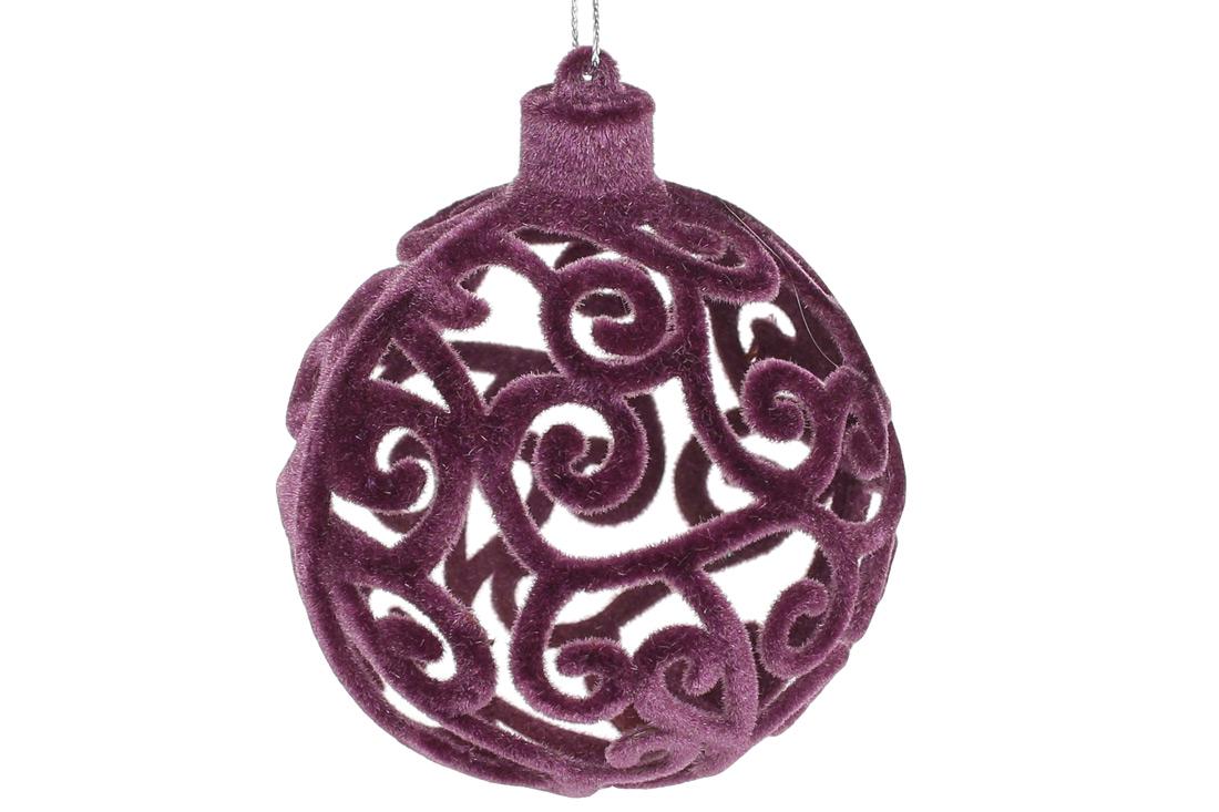 Шар новогодний Ажурная BonaDi D-7 см (113-520)