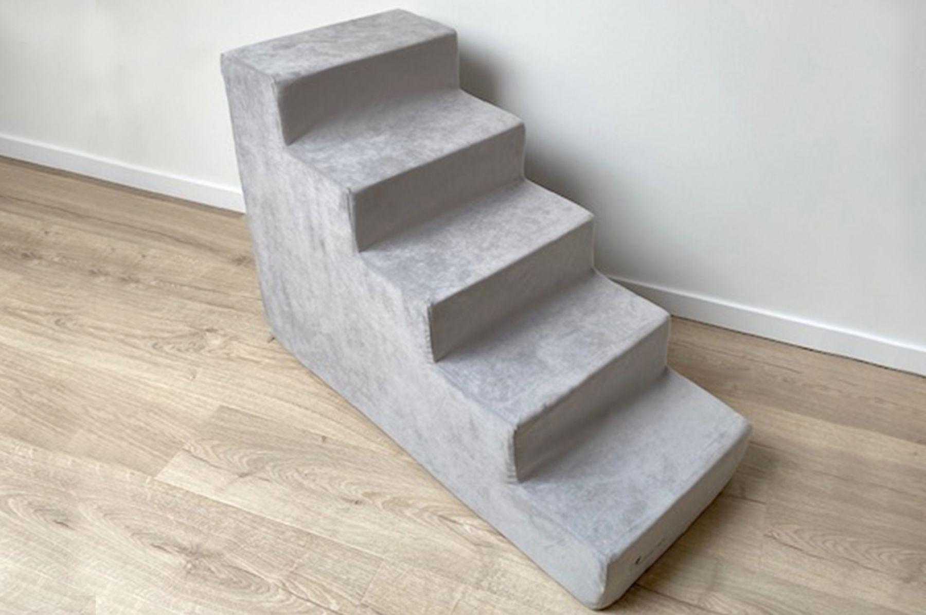 Ступеньки для Собак Haustier Silver 5х-уровневые 90х40х60см (R5-1-029) - фото 2 Ступеньки для Собак Haustier Silver 5х-уровневые 90х40х60см (R5-1-029) - фото 2