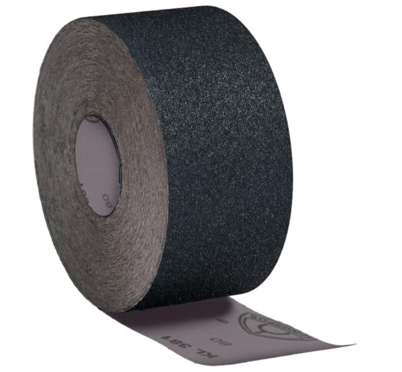 Рулон шлифовальной бумаги KL381J Klingspor влагостойкая Alotex 200 мм 1 пог.м P320 (21180)