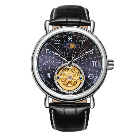 Наручний годинник Winner 8271 Silver/Blue