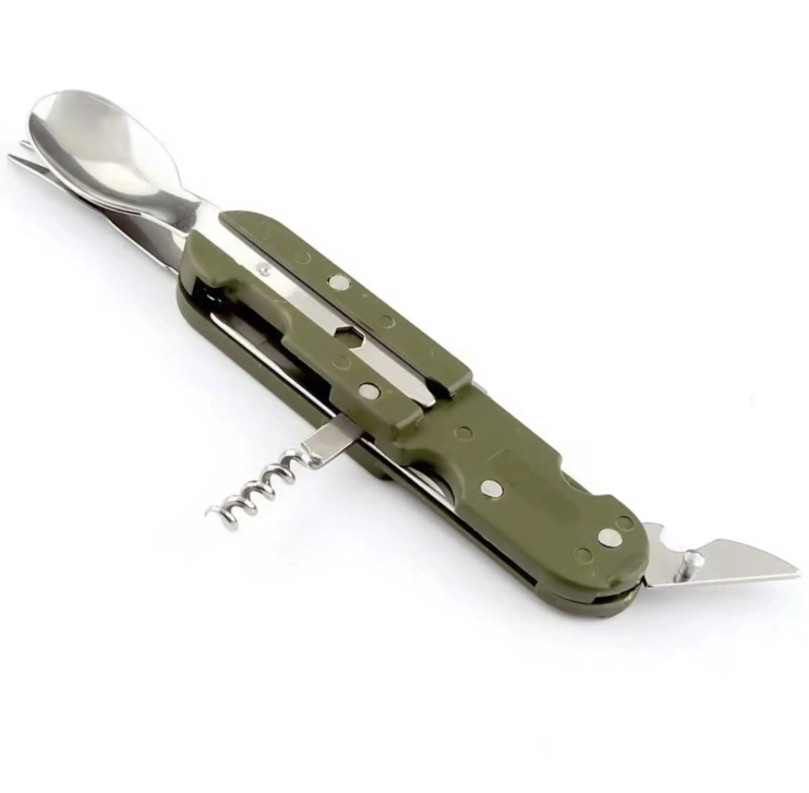 Мультитул JB Tacticals 8в1 с чехлом Зеленый (2491492911)