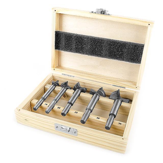 Набір фрез Intertool Форстнера 5 шт. (HT-0074)