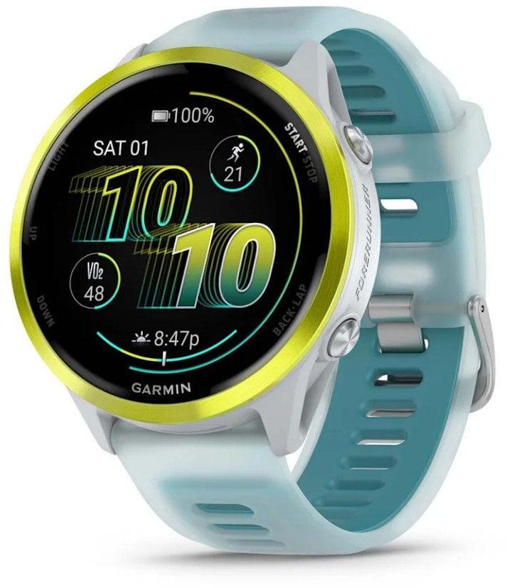 Смарт-годинник Garmin Forerunner 570 47 мм Amp Yellow Aluminum with Translucent Whitestone/Turquoise Band (010-02971-01) Смарт-годинник Garmin Forerunner 570 47 мм Amp Yellow Aluminum with Translucent Whitestone/Turquoise Band (010-02971-01)