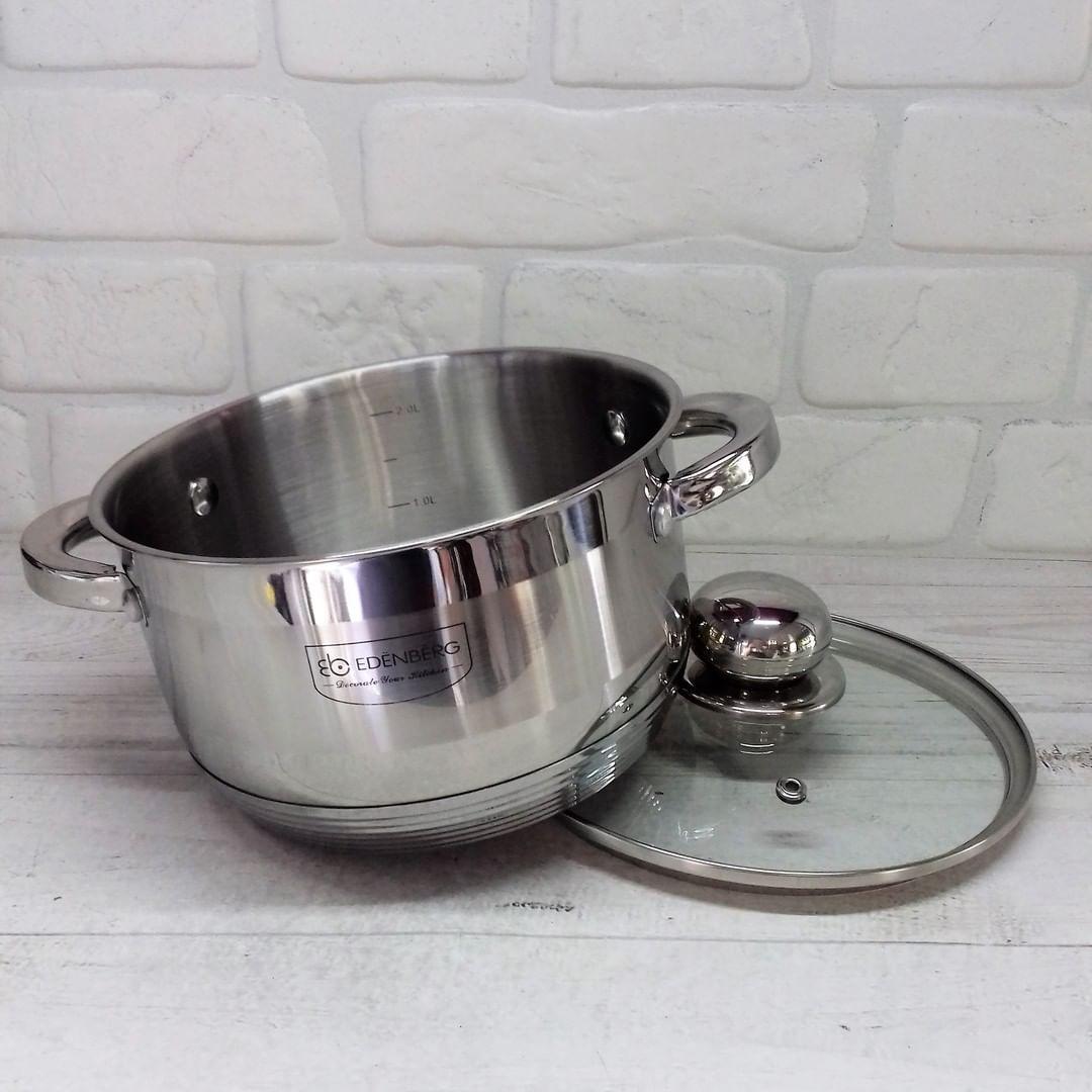 Каструля Edenberg EB-3005 3,6 л з кришкою - фото 6