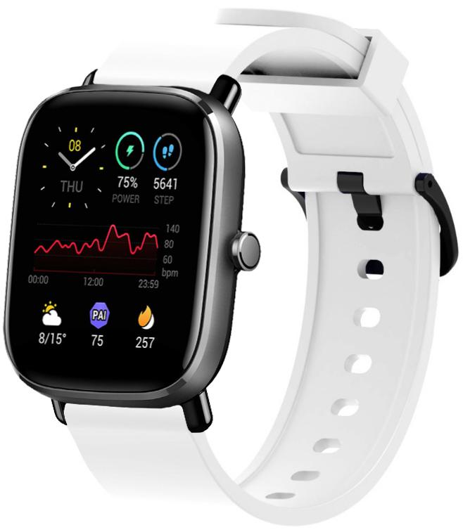 Ремешок силиконовый Like для Amazfit GTS 2 mini White (20102)