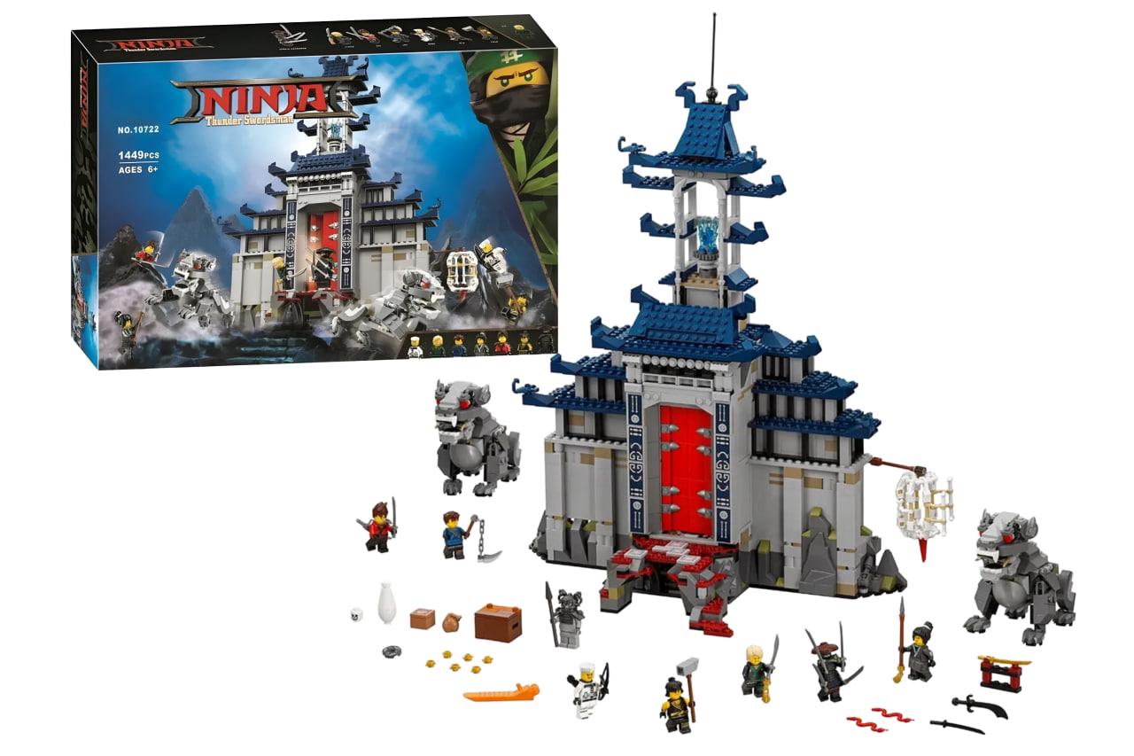 Конструктор детский Ninjago Храм Последнего Большого Оружия 1449 дет. (10722)
