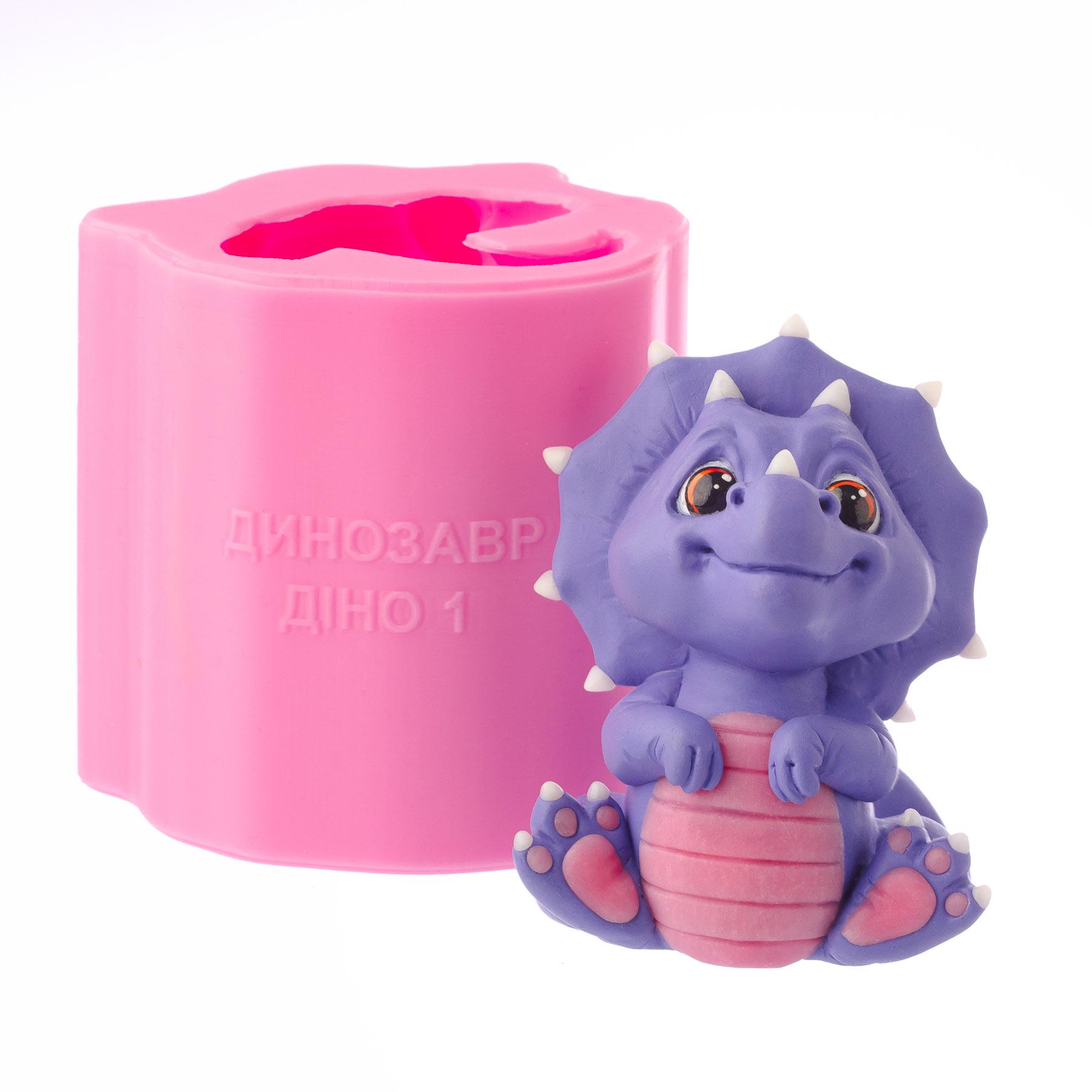 Молд силиконовый Динозавр Дино 1 (8043)