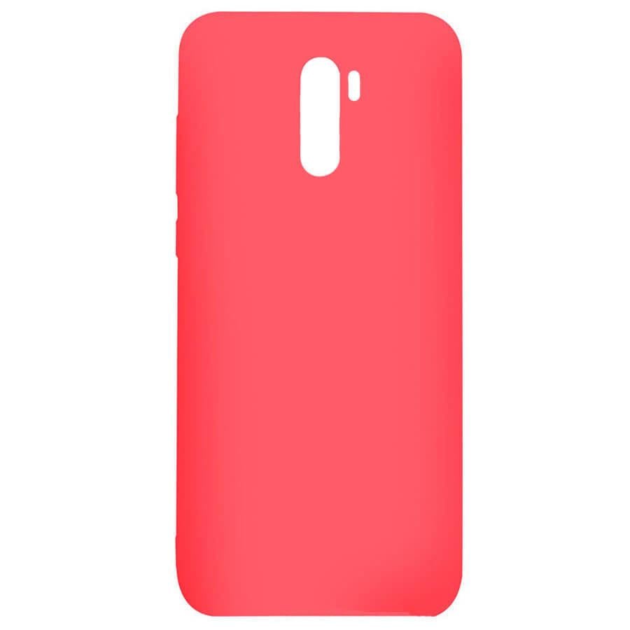 Противоударный Силиконовый Чехол Candy для Xiaomi Redmi Note 8 Pro Красный