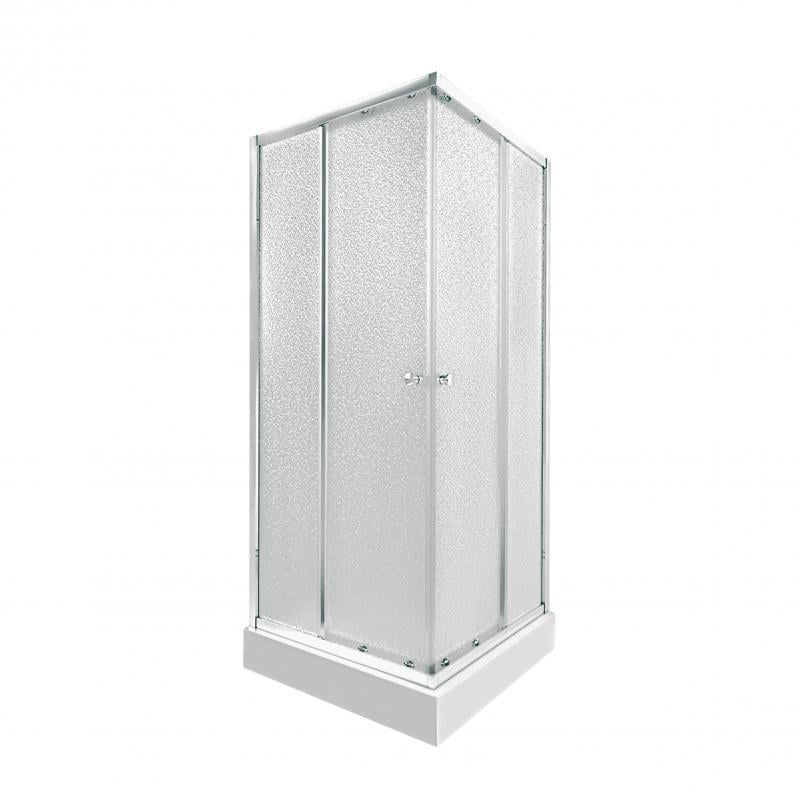 Душевая кабина Qtap Presto CRM1099SP5 Pear 1970x900x900 мм с поддоном Tern 309912C 90x90x12 см и сифоном (SD00048939)