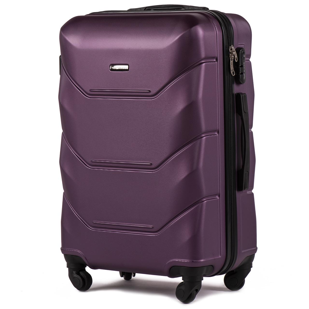 Валіза велика Wings 147 XL 29" ABS-пластик на 4 колесах 78х51х31 см 108 л Сливовий