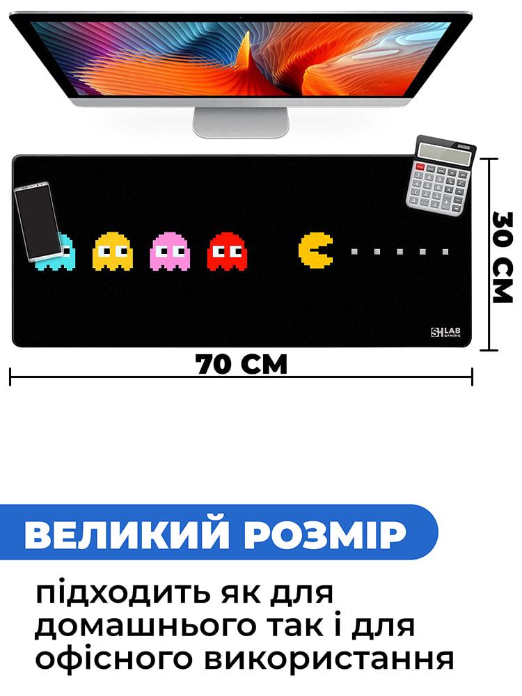 Коврик для мышки SHLab Pac-Man SHM-196 70х30 см (35675) - фото 3