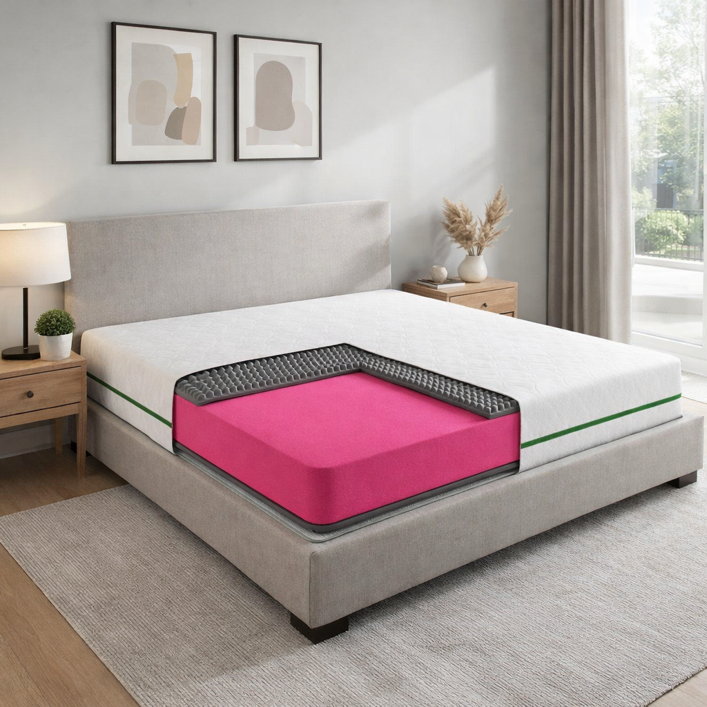 Матрас ортопедический Коала Бамбо iSmart беспружинный средняя жесткость 120х200х15 см (ISM-051150)