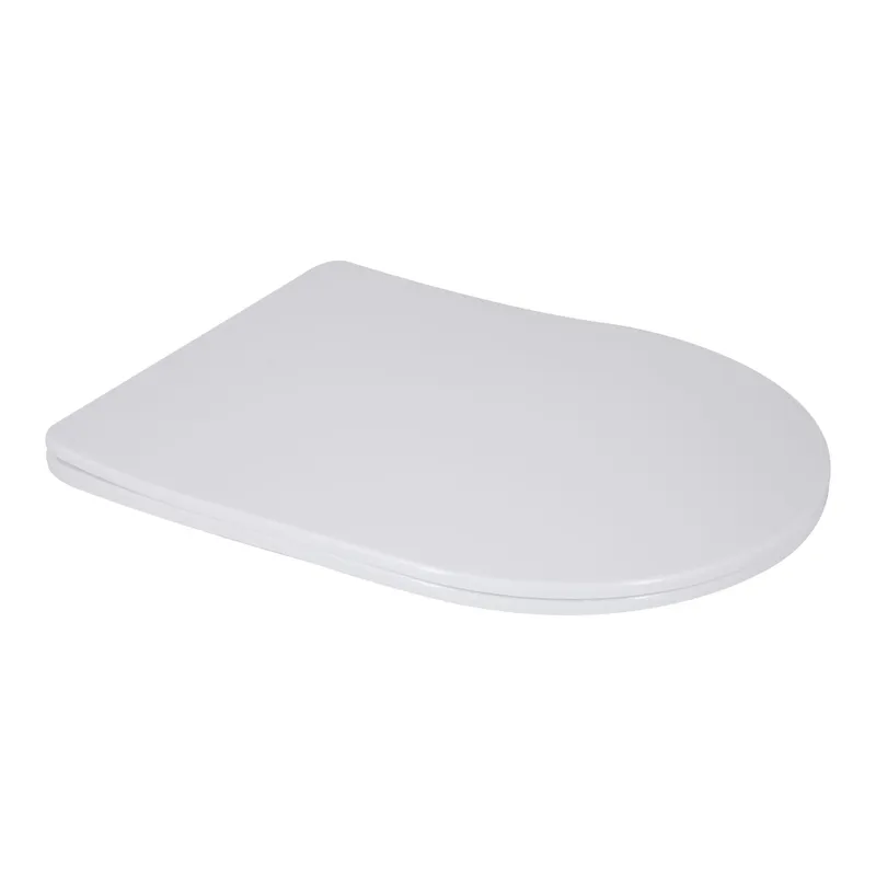 Сидіння-кришка для унітаза MIXXUS SEAT COVER BEVEL-2006 з мікроліфтом 460х360х40 мм (MI6733)