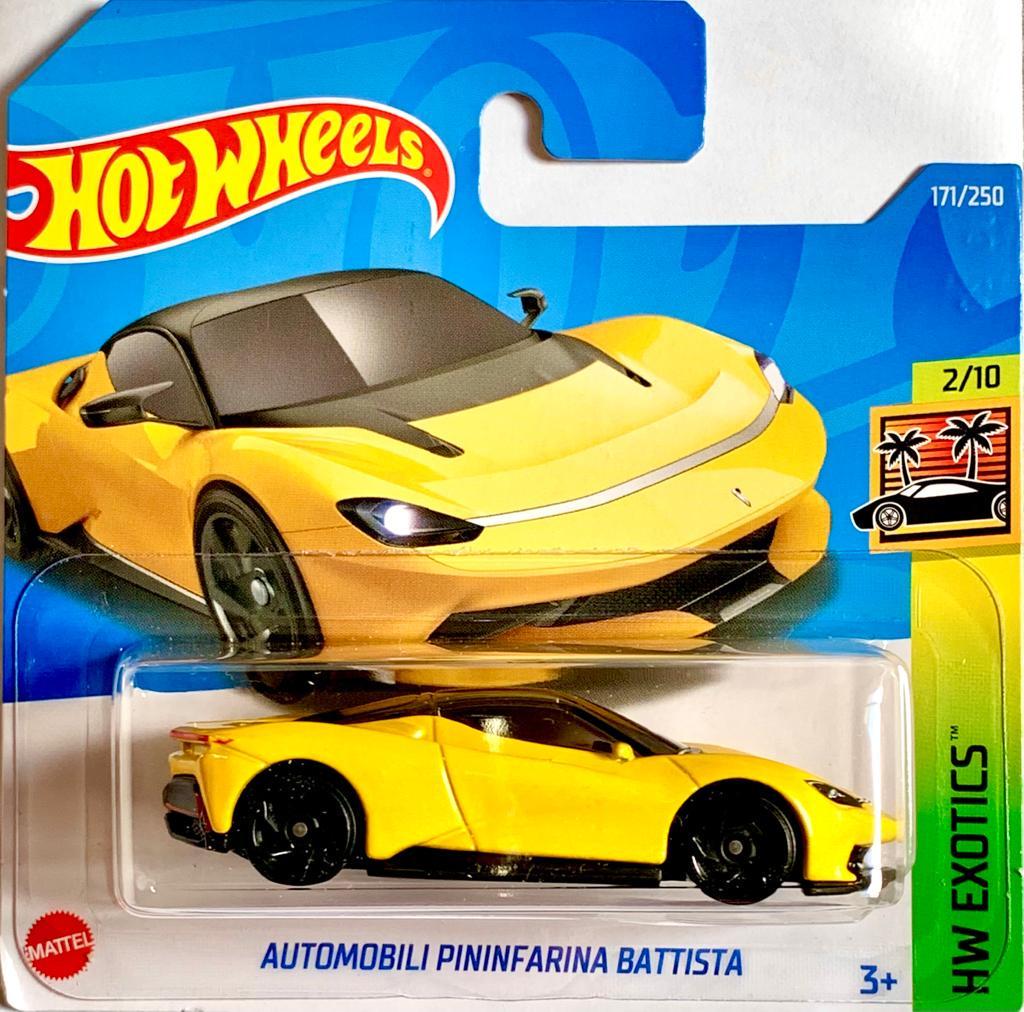 Машинка Hot Wheels Mattel Automobili Pininfarina Battista коллекция HW Exotics (HCV89)