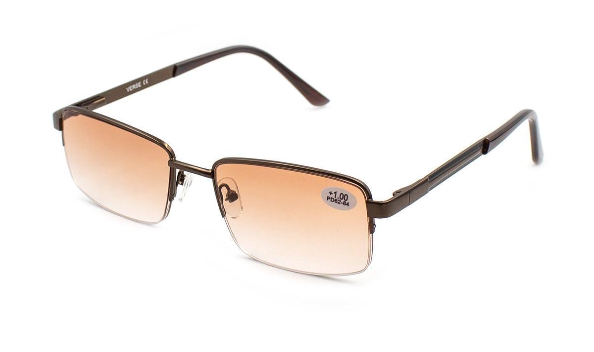 Окуляри для зору в металевій оправі Verse 24026-C3 градієнтні -1,00 (39267138)