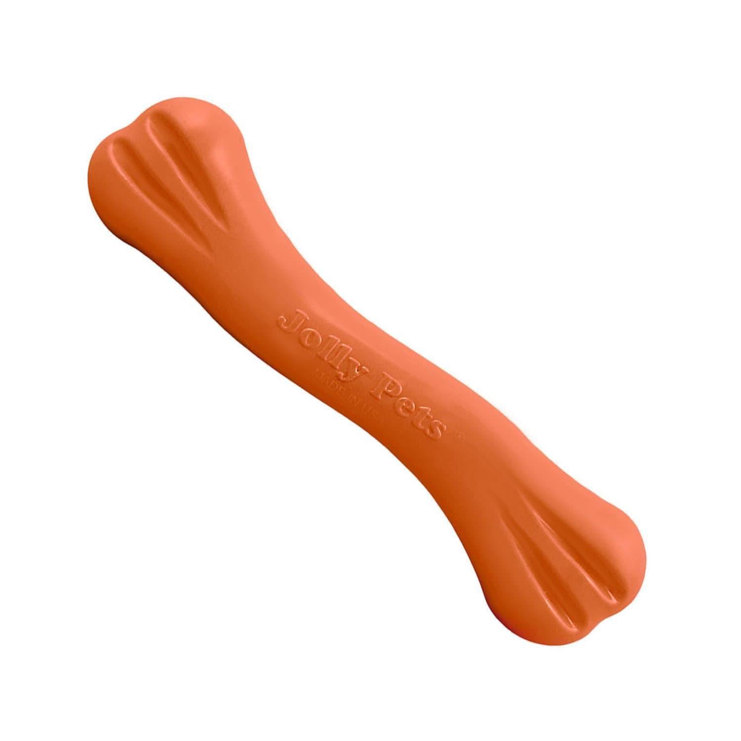 Игрушка для собак Jolly Pets Frex-n-Chew Bone 21 см для жевания Оранжевый (26627)
