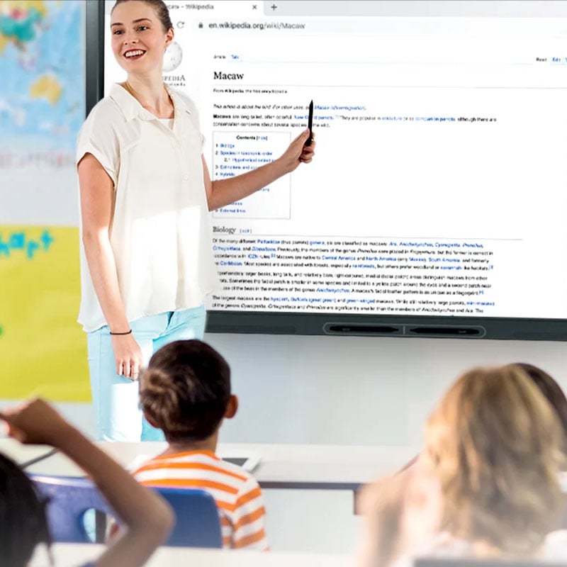 Интерактивная панель Smart Technologies GX165-V3 65"/Android 13/8/64 Gb (23252089) - фото 2