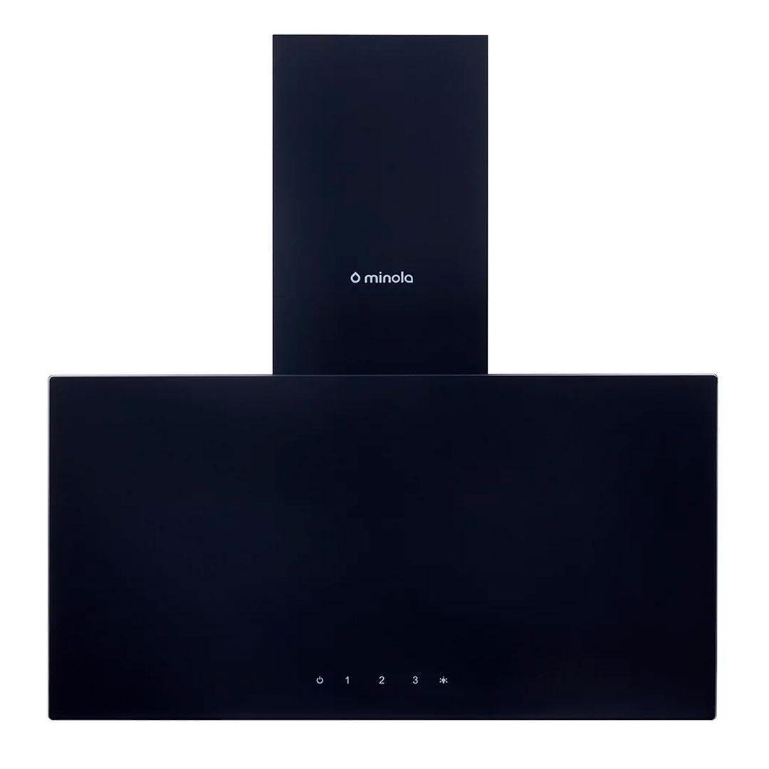Витяжка MINOLA HVS 6444 BL 800 LED Чорний (5902767904421)