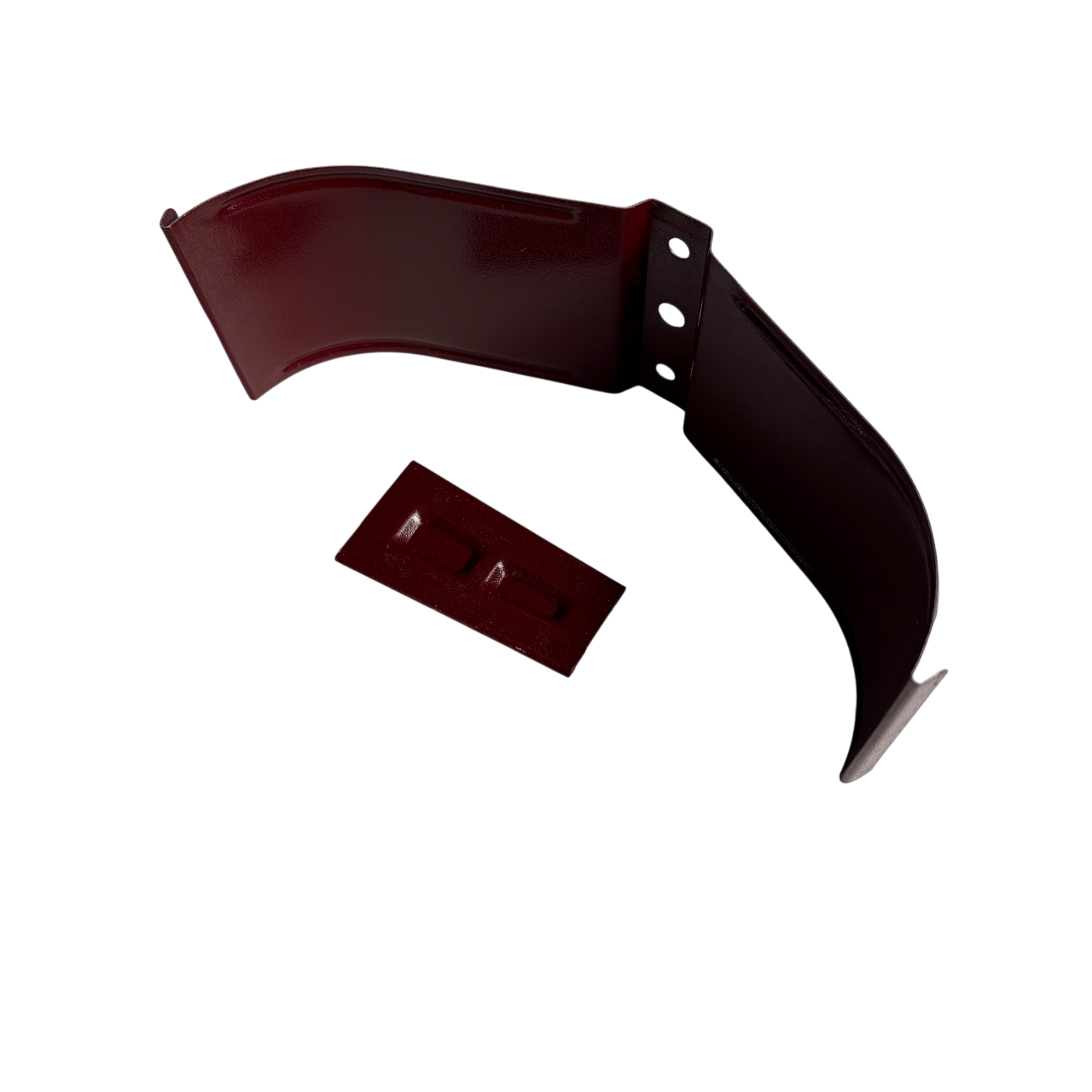 Кріплення водостічної труби під дюбель Alpine 125/90 мм Винно-червоний/темна-вишня (RAL 3005)