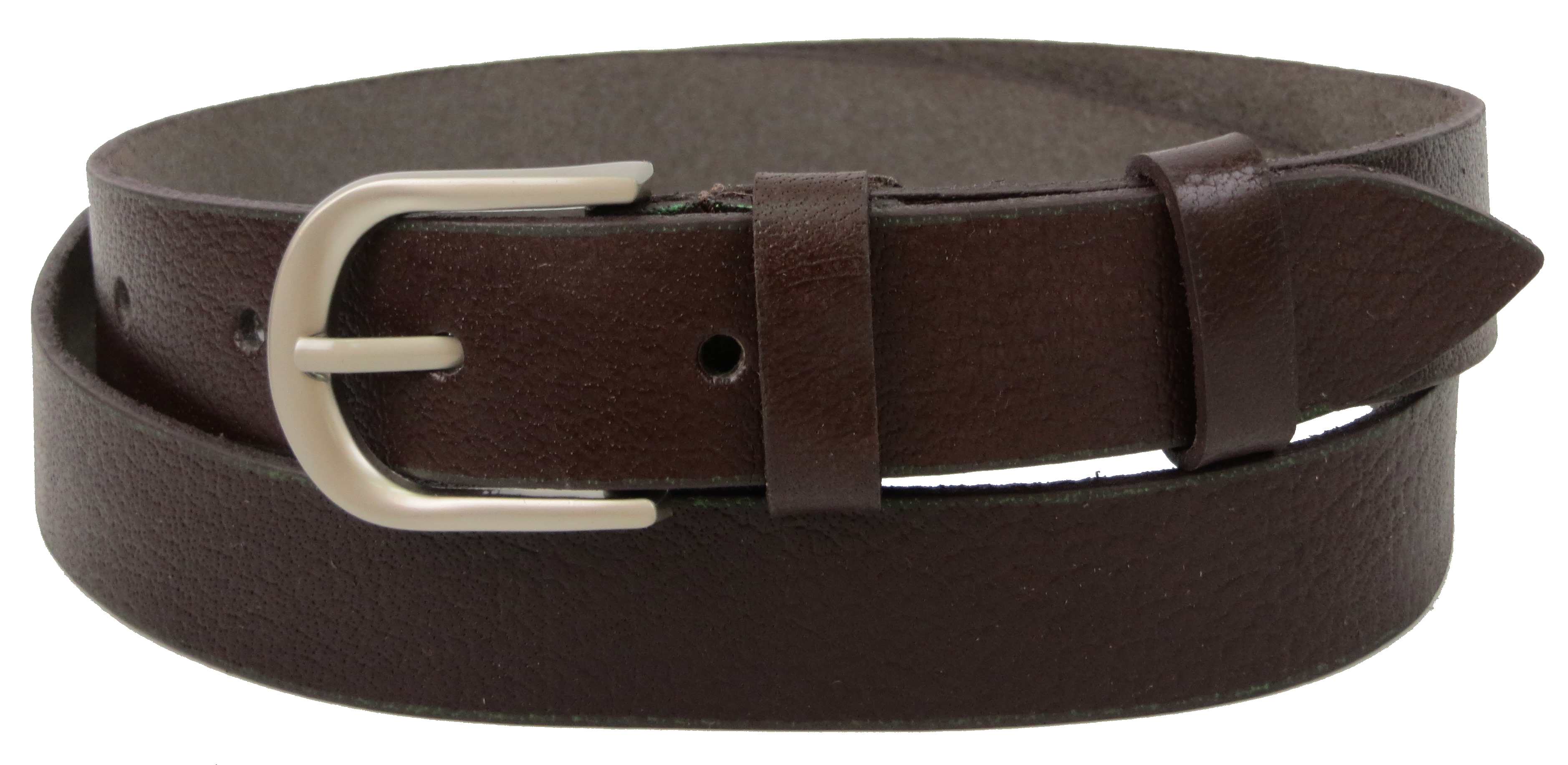 Ремень женский Skipper кожаный Коричневый (1337-30)