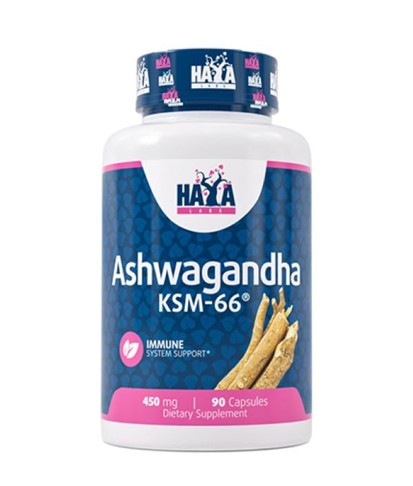 Ашваганда Haya Labs Ashwagandha KSM-66 90 коп.